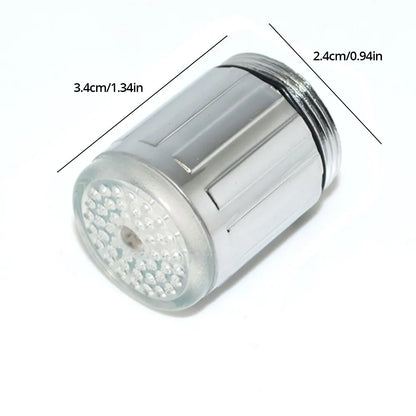 1pc Bathroom LED 3-Color Light-up