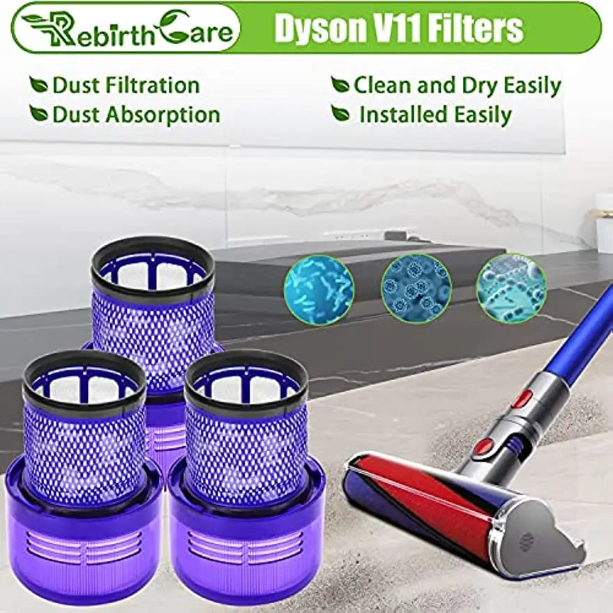 Washable Dyson V11 V15 filter Hepa Filter Vacuum cleaner