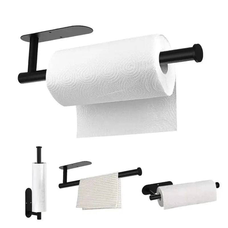 Wall Mounted Toilet Paper Towel Rack