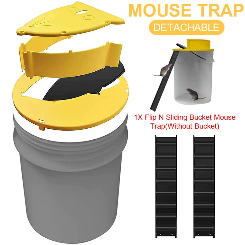 Intelligent Automatic Mouse Trap with Resetting Sliding Lid