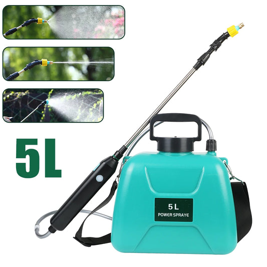 Electric 5L Garden Sprayer - USB Rechargeable Irrigation Tool