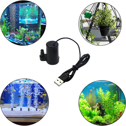 DC 3-5V USB Micro Submersible Mini Low Noise Brushless Water Pump
