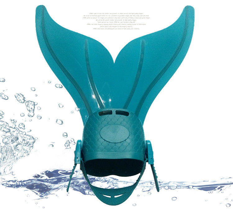 Unisex Adjustable Swim Fin Foot Flipper Swimming Training Accessory Swimming Foot Flipper Diving Feet Tail