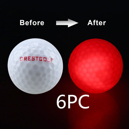 Waterproof LED Balls For Night Training High Hardness Material For Practice Balls
