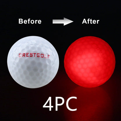 Waterproof LED Balls For Night Training High Hardness Material For Practice Balls