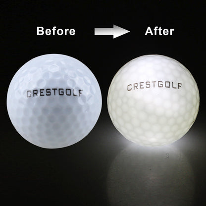 Waterproof LED Balls For Night Training High Hardness Material For Practice Balls